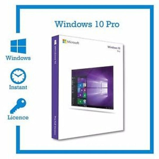 Microsoft Windows 10 Pro Professional 32/64bit Genuine License Key Product Code